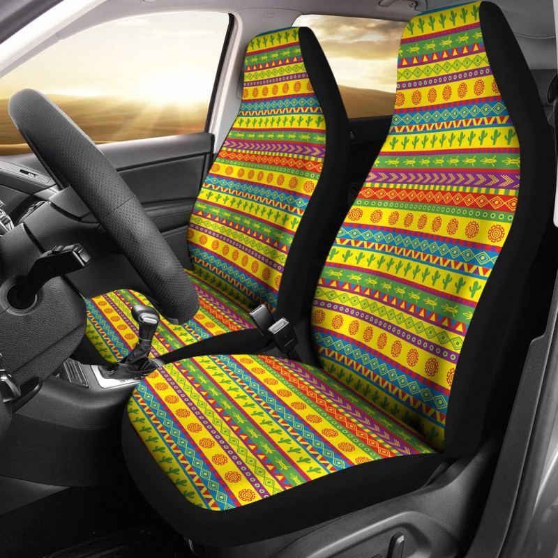 mexico-aztec-pattern-08-car-seat-cover