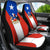 Chile Flag Car Seat Cover RLT7 - Wonder Print Shop