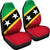 Saint Kitts and Nevis Car Seat Cover Saint Kitts and Nevis Flag Style RLT6 - Wonder Print Shop