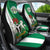 Nigeria Car Seat Covers Nigerian Waving Flag With Coat Of Arms RLT8 - Wonder Print Shop