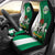 Nigeria Car Seat Covers Nigerian Waving Flag With Coat Of Arms RLT8 - Wonder Print Shop