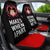 Serbia Car Seat Covers Couple Valentine Nothing Make Sense Set Of Two RLT7 - Wonder Print Shop