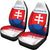 Slovakia Special Car Seat Covers Set of Two RLT13 - Wonder Print Shop