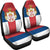 Serbia Flag Car Seat Coat Of Arms RLT7 - Wonder Print Shop