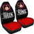 Serbia Car Seat Covers Couple Valentine King and Queen Set Of Two RLT7 - Wonder Print Shop