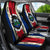 Costa Rica Grunge Flag Car Seat Cover RLT13 - Wonder Print Shop