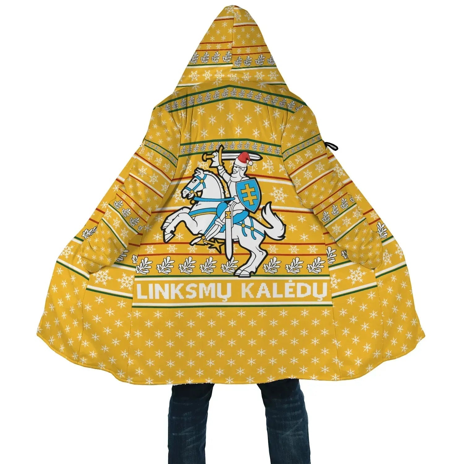 lithuania-christmas-sherpahoodie-yellow