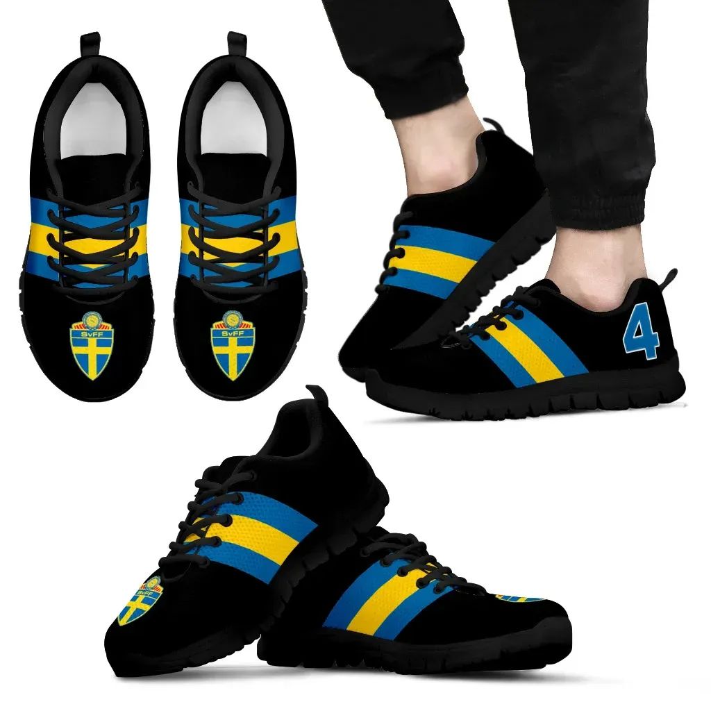 Sweden Flag Sneakers RLT7 - Wonder Print Shop