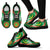 Mauritania Sneakers Mauritania Flag and Coat Of Arms Ver01 RLT12 - Wonder Print Shop