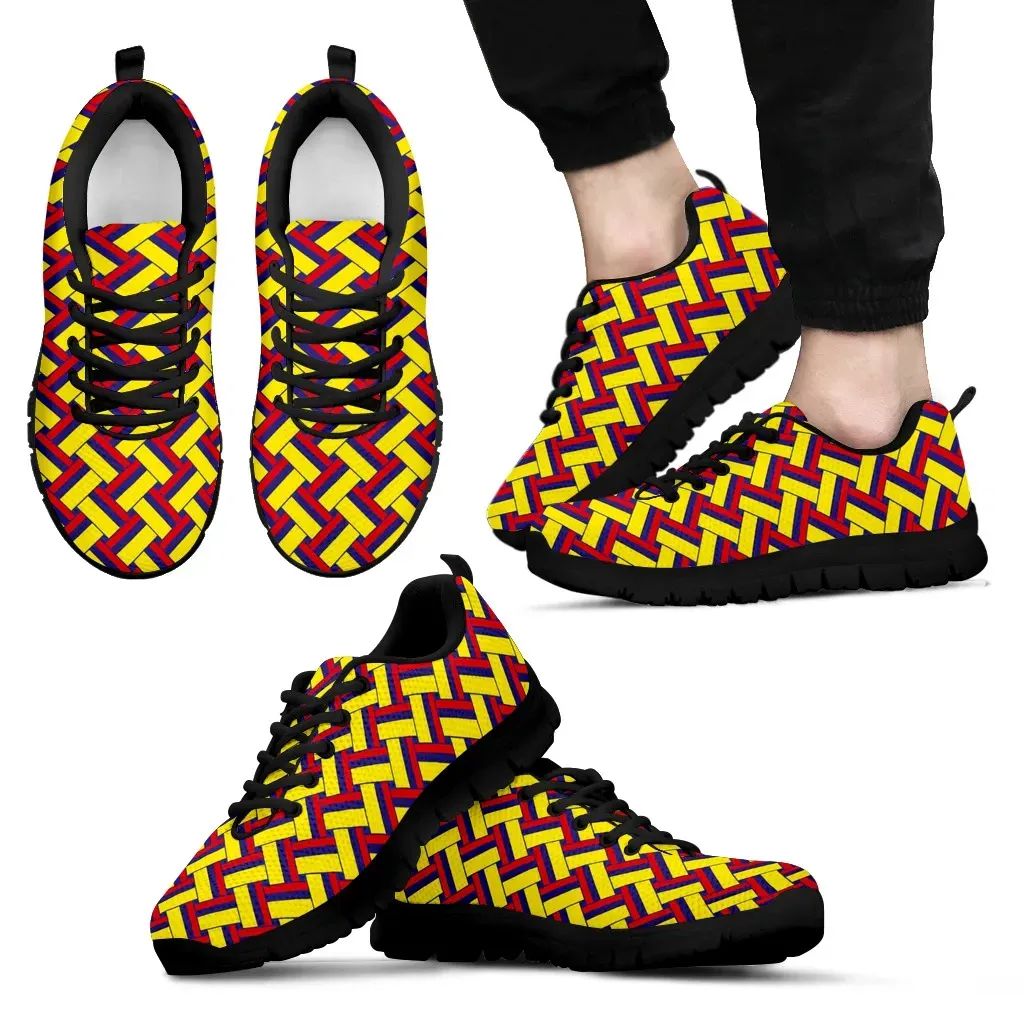 Colombia Sneaker - Flag Seamless RLT7 - Wonder Print Shop