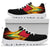 Guyana Sneakers - Fire Wings and Flag RLT8 - Wonder Print Shop