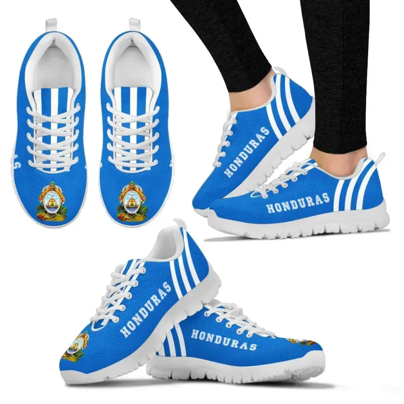 Honduras Sneakers Coat Of Arms Triple Style RLT8 - Wonder Print Shop