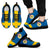 Sweden Flag and Coat Of Arm Sneakers Shoes RLT7 - Wonder Print Shop