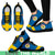 Sweden Flag and Coat Of Arm Sneakers Shoes RLT7 - Wonder Print Shop