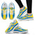 Sweden Flag Color Sneakers RLT7 - Wonder Print Shop