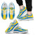 Sweden Flag Color Sneakers RLT7 - Wonder Print Shop