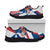 Sneakers Serbia Flag Color With Coat Of Arm RLT7 - Wonder Print Shop