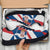 Sneakers Serbia Flag Color With Coat Of Arm RLT7 - Wonder Print Shop