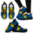 Polygonal Sweden Flag Sneakers RLT7 - Wonder Print Shop