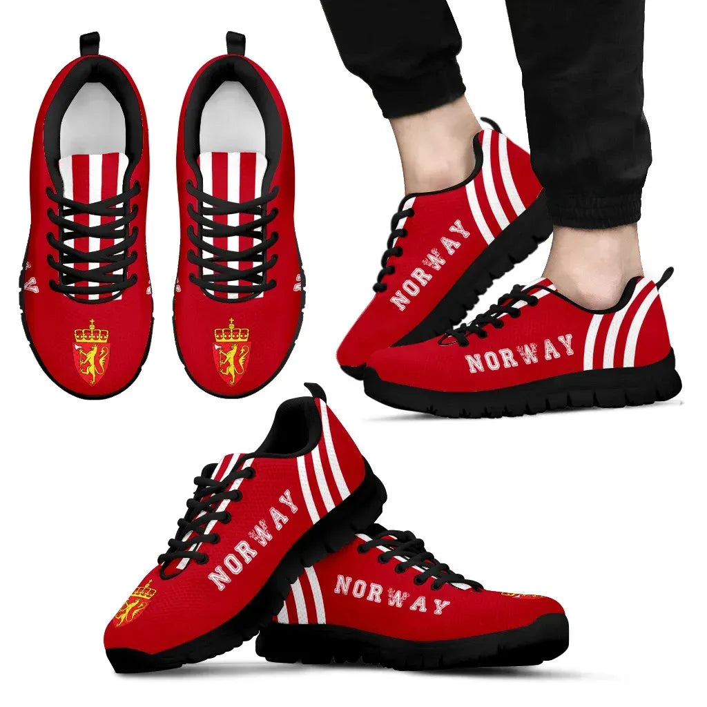 Norway Sneakers Coat Of Arms Triple Style RLT7 - Wonder Print Shop