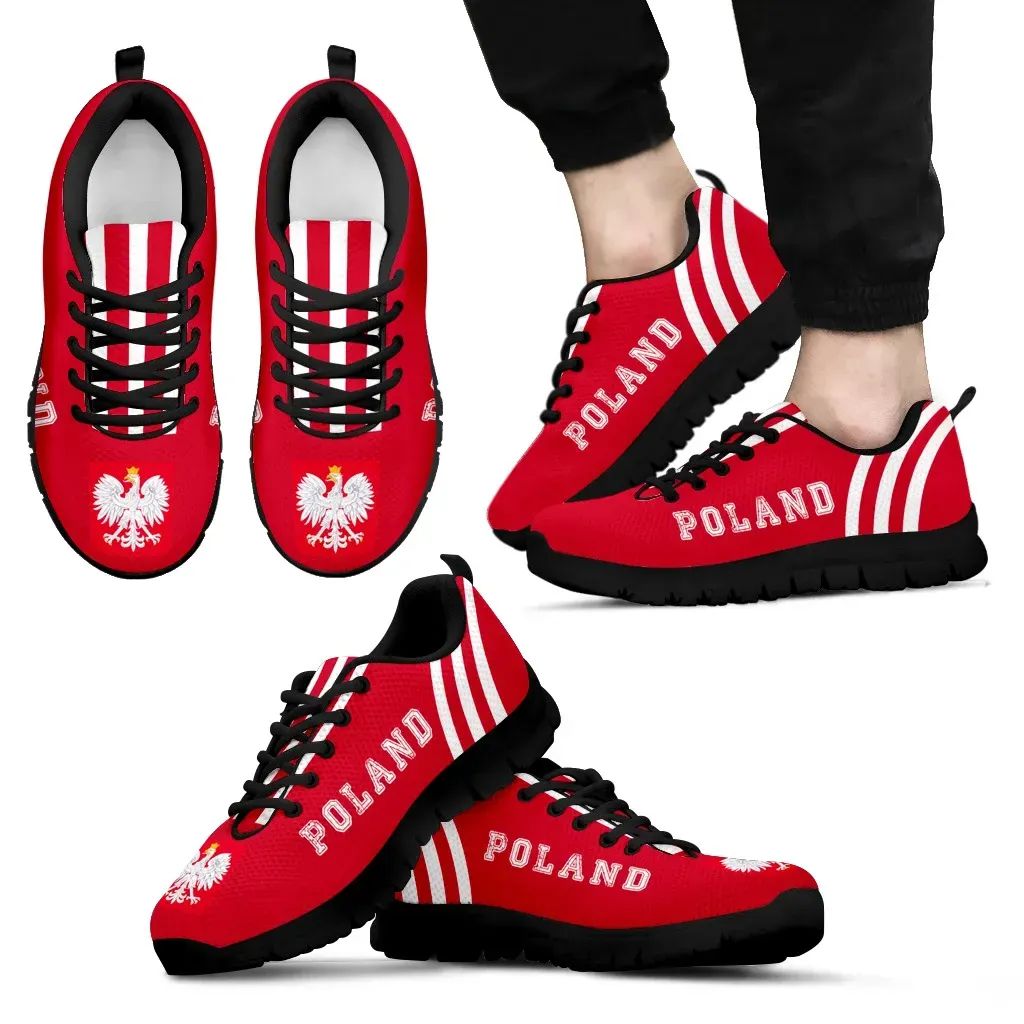 Poland Sneakers Coat Of Arms Triple Style RLT7 - Wonder Print Shop