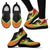 Guyana Sneakers - Guyana Coat of Arms and Jaguar Patterns RLT8 - Wonder Print Shop