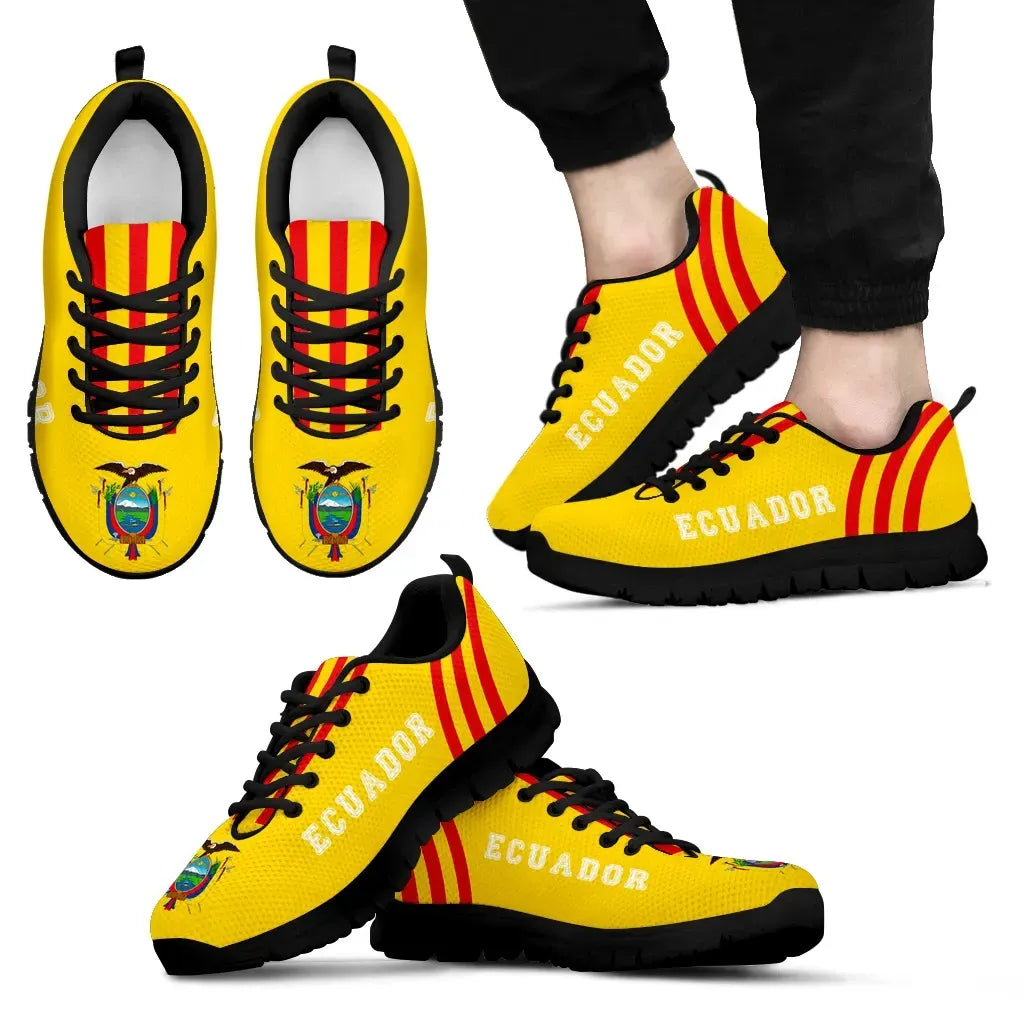 Ecuador Sneakers Coat Of Arms Triple Style RLT12 - Wonder Print Shop