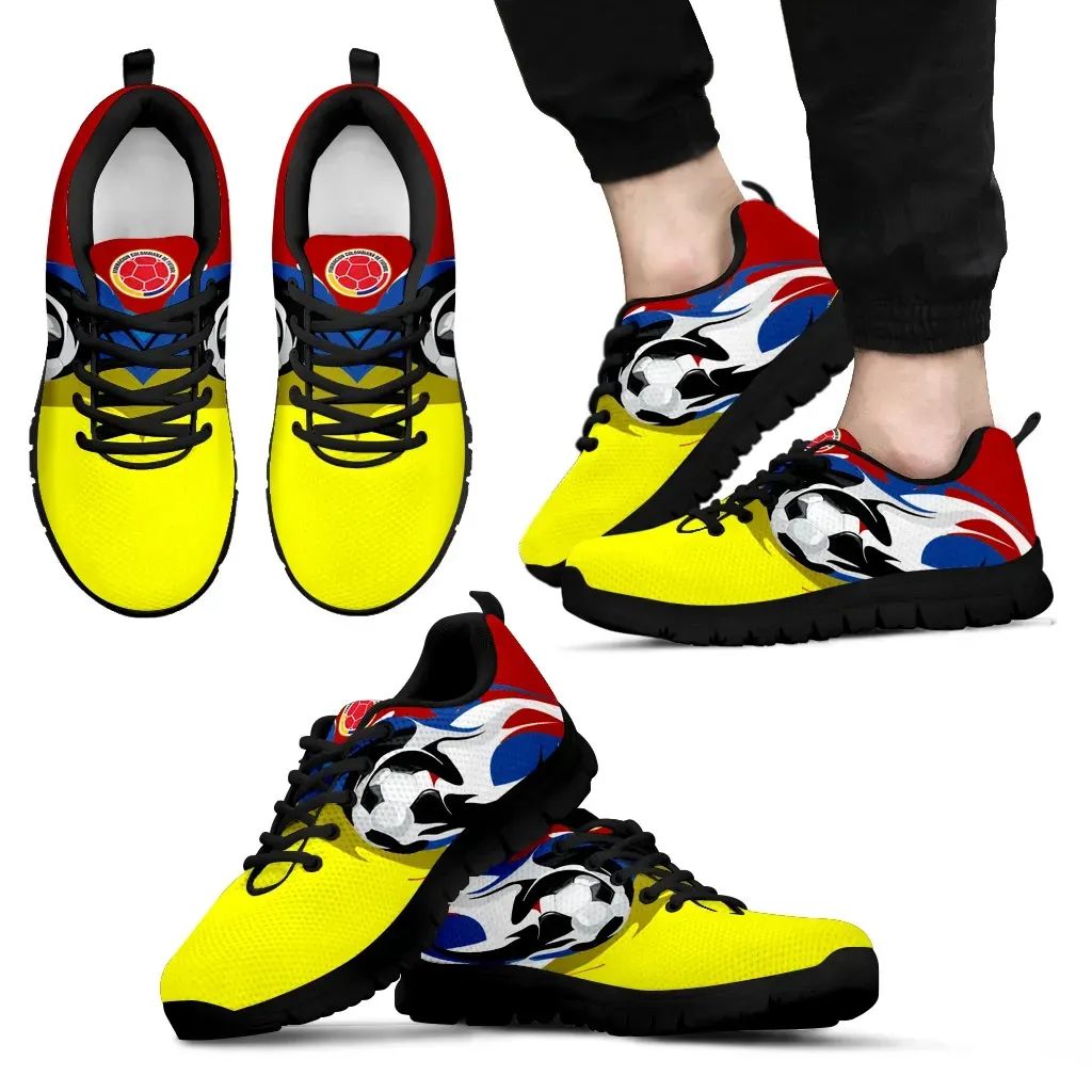 Colombia Football Spirit (Men's/Women's) Sneaker RLT7 - Wonder Print Shop