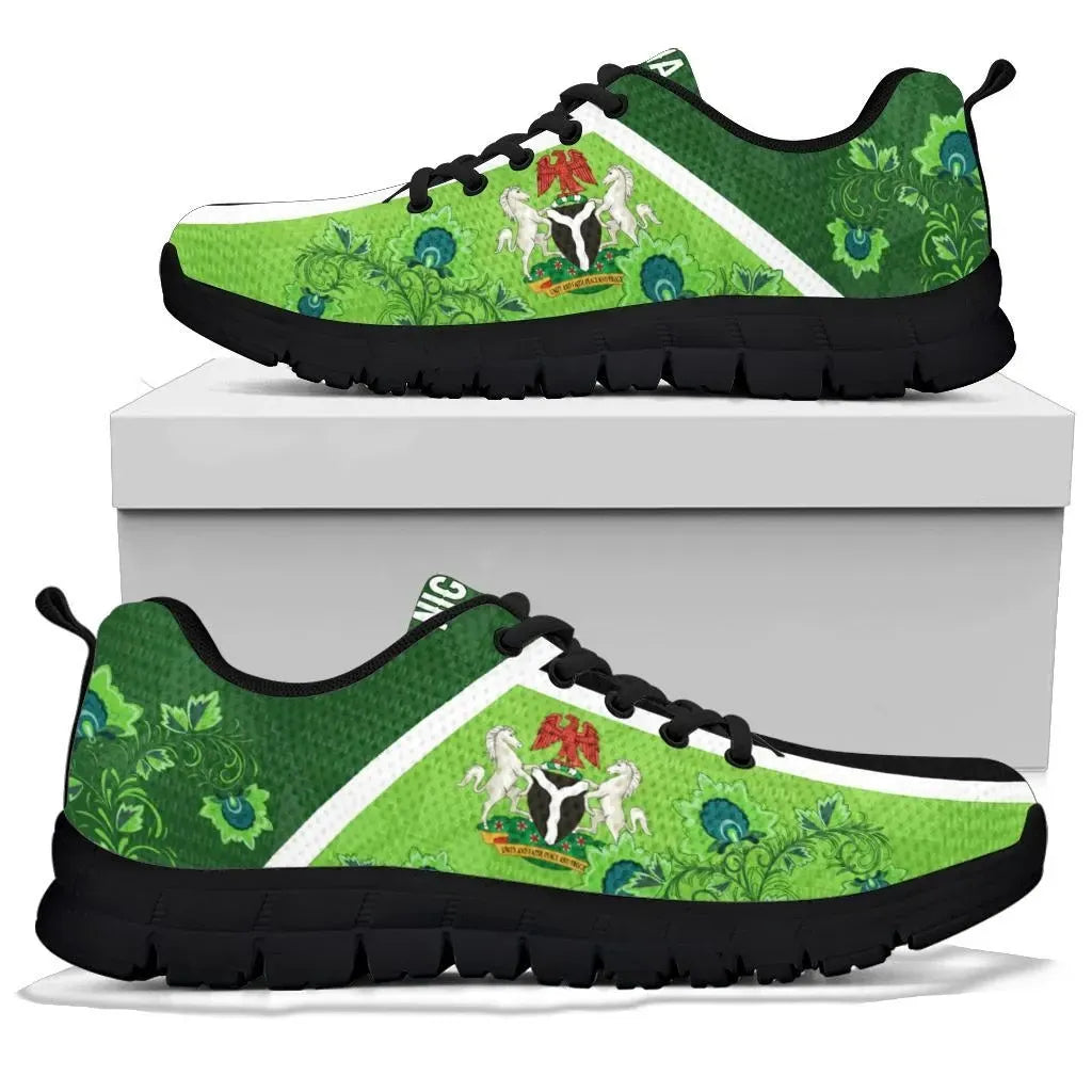 Nigeria Is My Homeland Sneakers Womens/Mens RLT8 - Wonder Print Shop