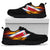 Costa Rica Sneakers Fire Wings and Flag RLT13 - Wonder Print Shop