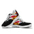 Costa Rica Sneakers Fire Wings and Flag RLT13 - Wonder Print Shop