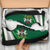 Nigeria Sneakers Nigerian Waving Flag With Coat Of Arms RLT8 - Wonder Print Shop