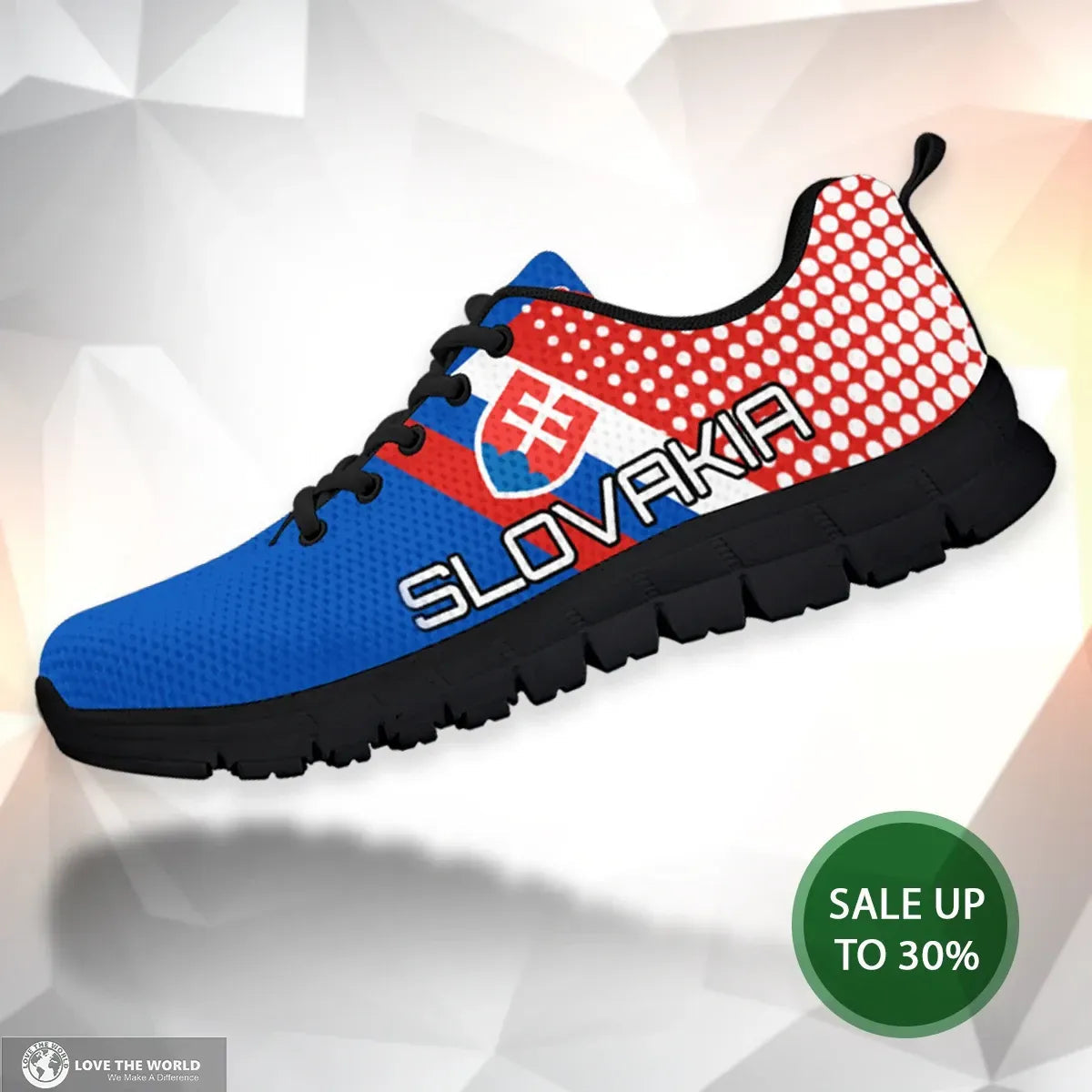 Slovakia Shoes Slovakia flag new style Sneakers RLT13 - Wonder Print Shop