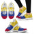 Polygonal Colombia Flag Sneakers RLT7 - Wonder Print Shop