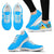 Saint Lucia Sneakers Flag With Coat Of Arms RLT6 - Wonder Print Shop