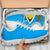 Saint Lucia Sneakers Flag With Coat Of Arms RLT6 - Wonder Print Shop