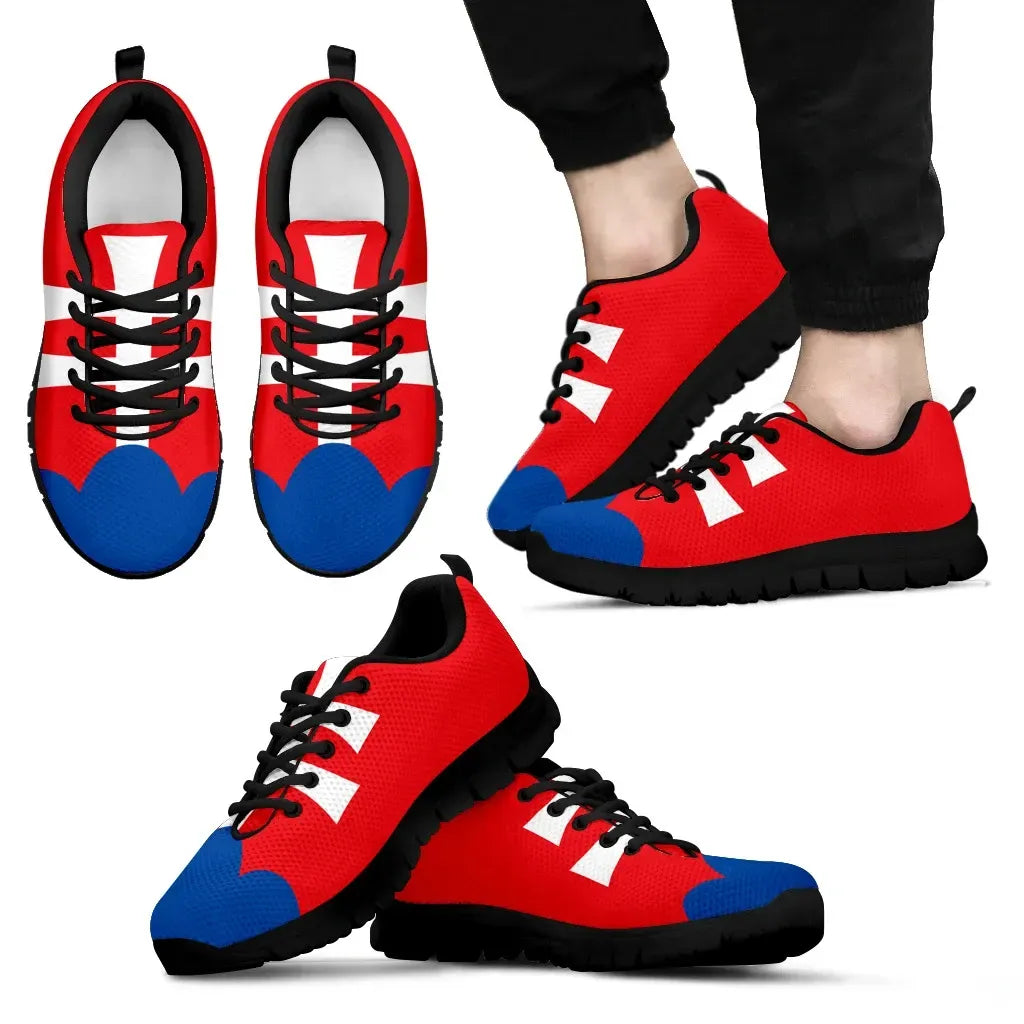 Slovakia Shoes With Slovakia Coat Of Arms RLT13 - Wonder Print Shop