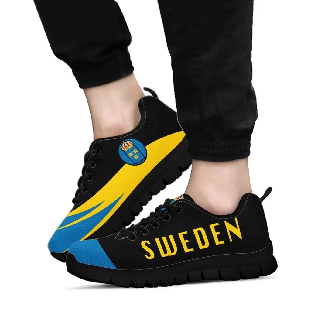 Sweden Sneakers Flag Wave Style RLT7 - Wonder Print Shop