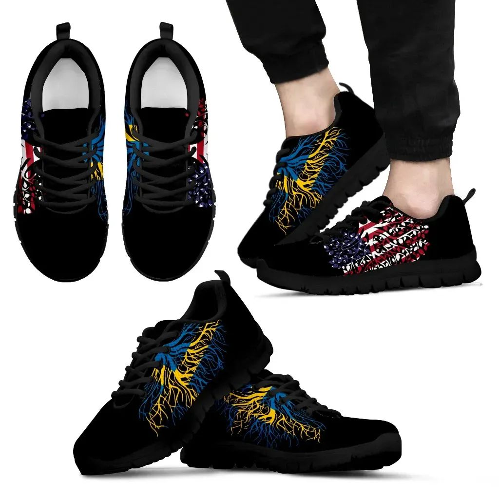 American Grown With Sweden Root Sneaker RLT7 - Wonder Print Shop