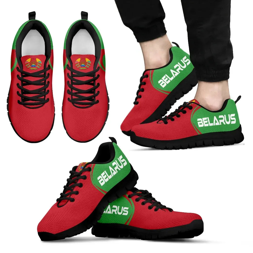 Republic Of Belarus Sneakers Circle Style RLT6 - Wonder Print Shop