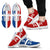 Serbia Sneakers Shoes Serbia Custom Flag Sneakers RLT7 - Wonder Print Shop