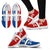 Serbia Sneakers Shoes Serbia Custom Flag Sneakers RLT7 - Wonder Print Shop