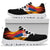 Serbia Sneakers Fire Wings and Flag RLT7 - Wonder Print Shop