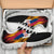 Serbia Sneakers Fire Wings and Flag RLT7 - Wonder Print Shop