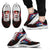 Serbia Football Flaming Flag Sneakers RLT7 - Wonder Print Shop