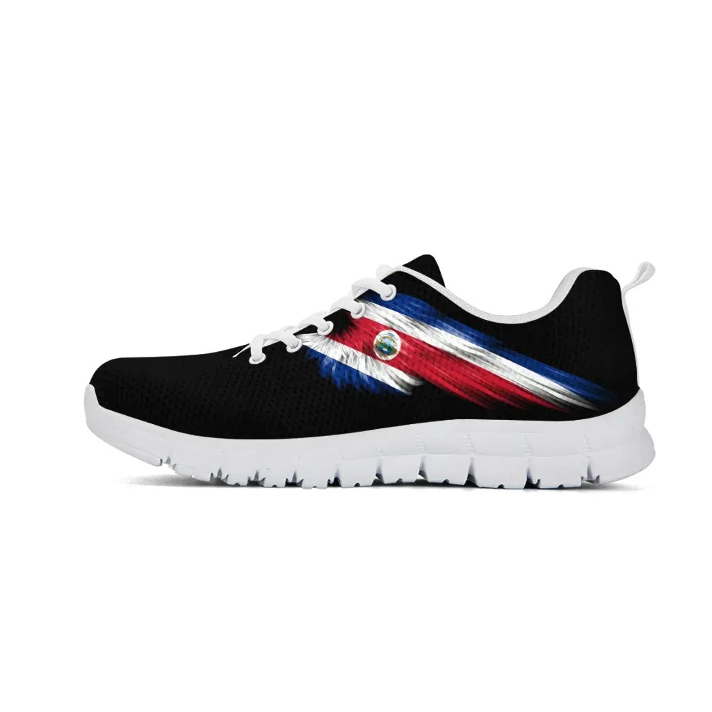 Costa Rica Wings Sneakers Black Edition RLT13 - Wonder Print Shop