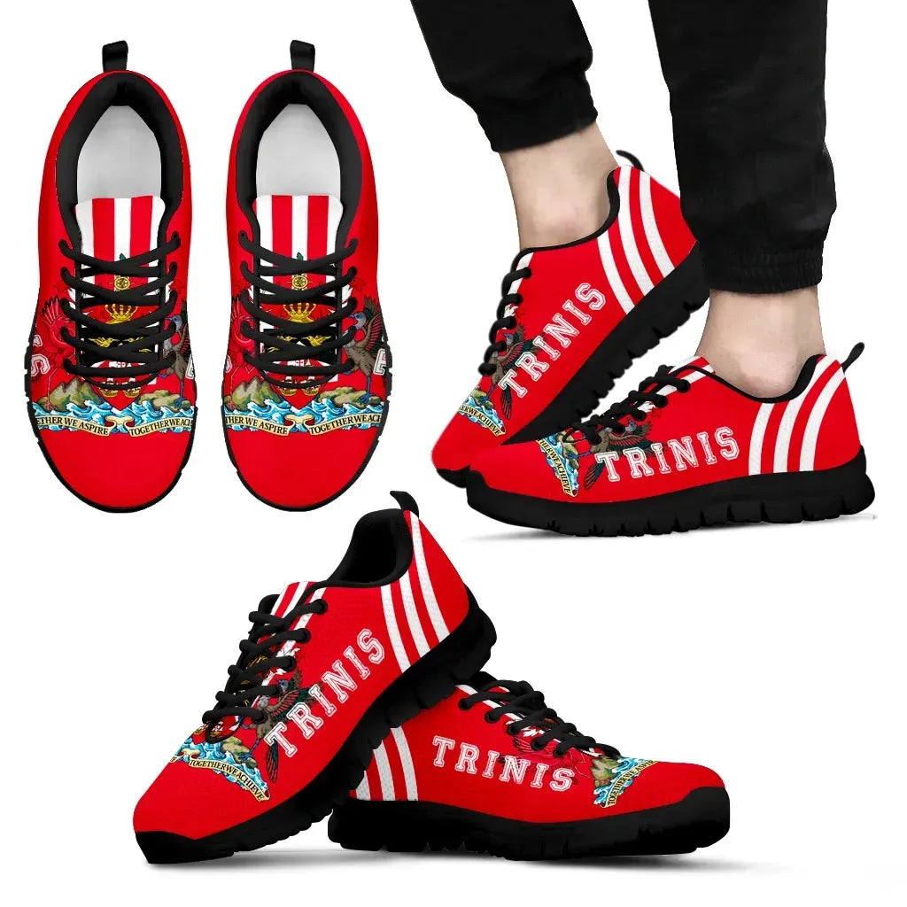 Trinidad and Tobago Sneakers Triple Style RLT6 - Wonder Print Shop