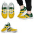 South Africa Sneakers South African Rising King Protea Yellow RLT8 - Wonder Print Shop