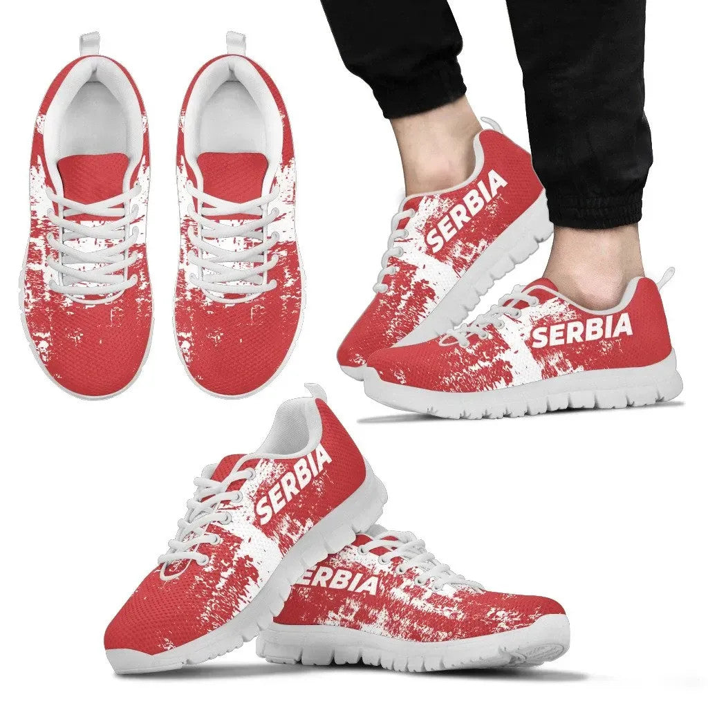 Serbia Sneakers Smudge Style10 RLT7 - Wonder Print Shop