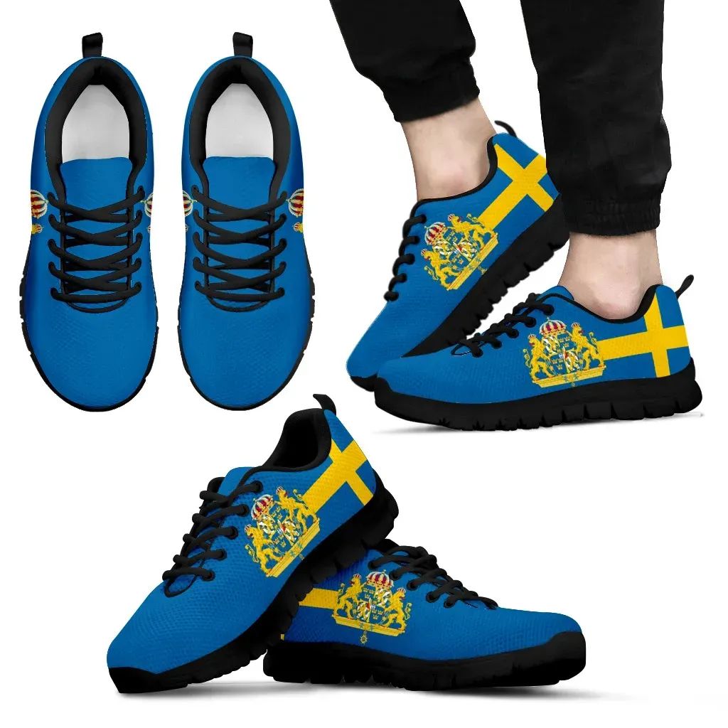 Coat Of Arms Of Sweden Sneakers RLT7 - Wonder Print Shop